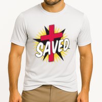 Saved Comic Cross Cooling Performance Crew T-Shirt