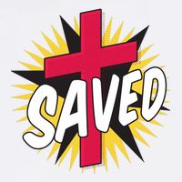 Saved Comic Cross Cooling Performance Crew T-Shirt