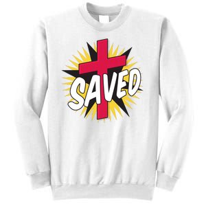 Saved Comic Cross Sweatshirt