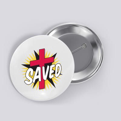 Saved Comic Cross Button