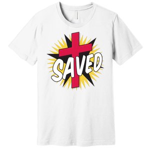 Saved Comic Cross Premium T-Shirt