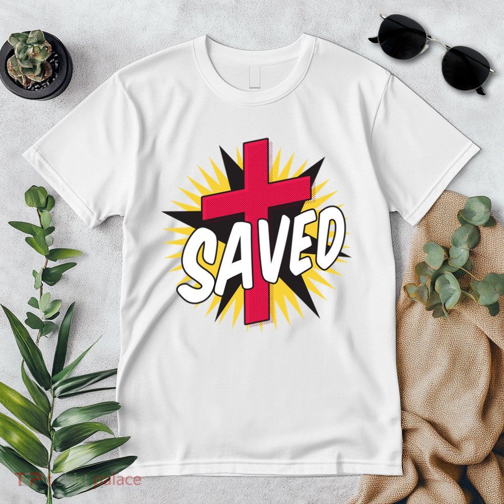 Saved Comic Cross Premium T-Shirt