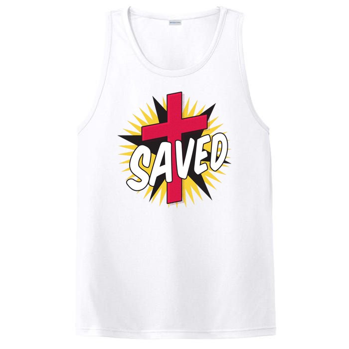 Saved Comic Cross PosiCharge Competitor Tank