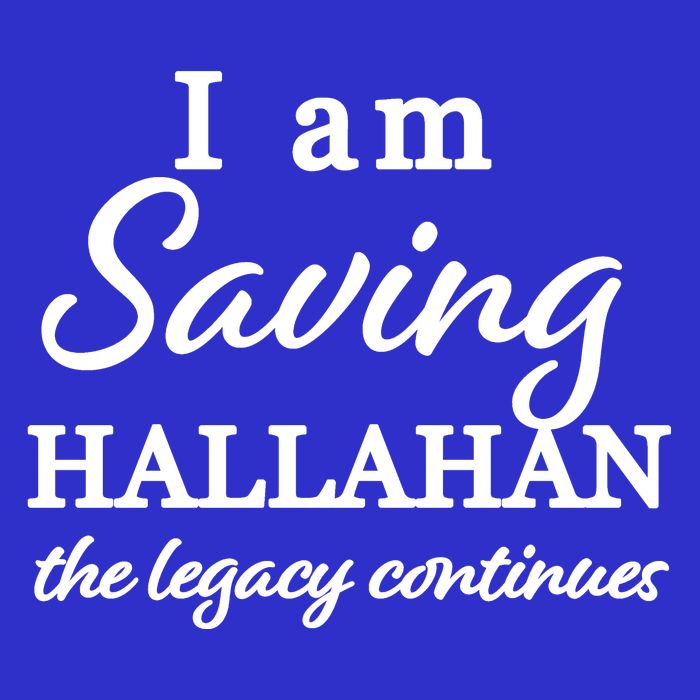 Saving Hallahan The Legacy Continues Button
