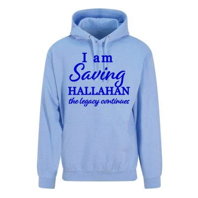 Saving Hallahan The Legacy Continues Unisex Surf Hoodie