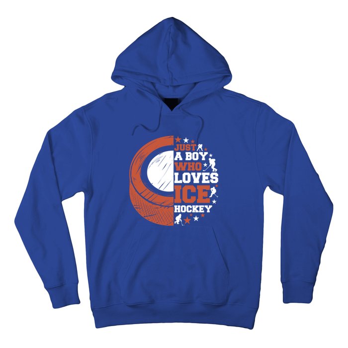 Sport A Who Loves Ice Hockey Funny Gift Hoodie