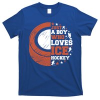 Sport A Who Loves Ice Hockey Funny Gift T-Shirt