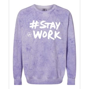 Stay At Work Colorblast Crewneck Sweatshirt