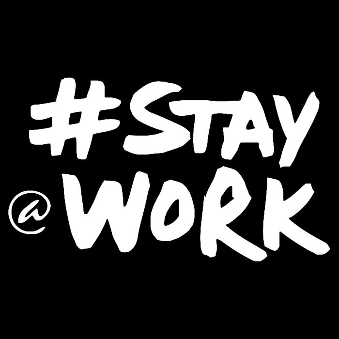 Stay At Work Cropped Pullover Crew
