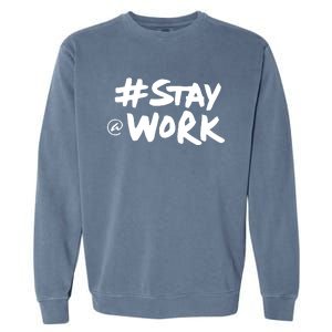 Stay At Work Garment-Dyed Sweatshirt