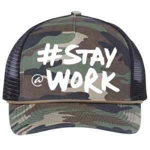 Stay At Work Retro Rope Trucker Hat Cap