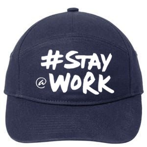 Stay At Work 7-Panel Snapback Hat