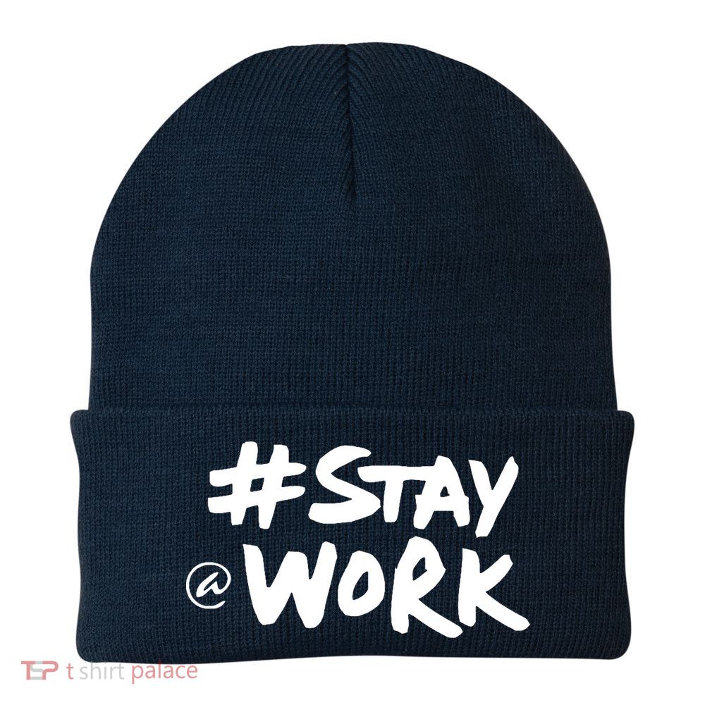 Stay At Work Knit Cap Winter Beanie
