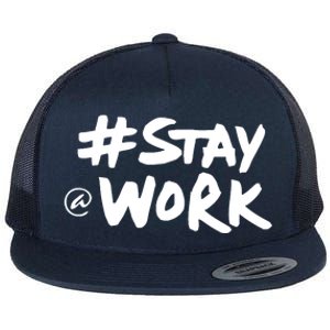 Stay At Work Flat Bill Trucker Hat