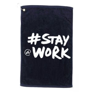 Stay At Work Platinum Collection Golf Towel