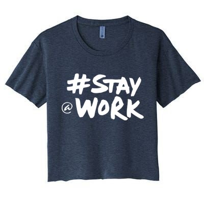 Stay At Work Crop Top