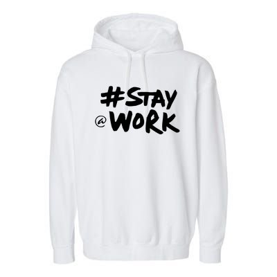 Stay At Work Garment-Dyed Fleece Hoodie