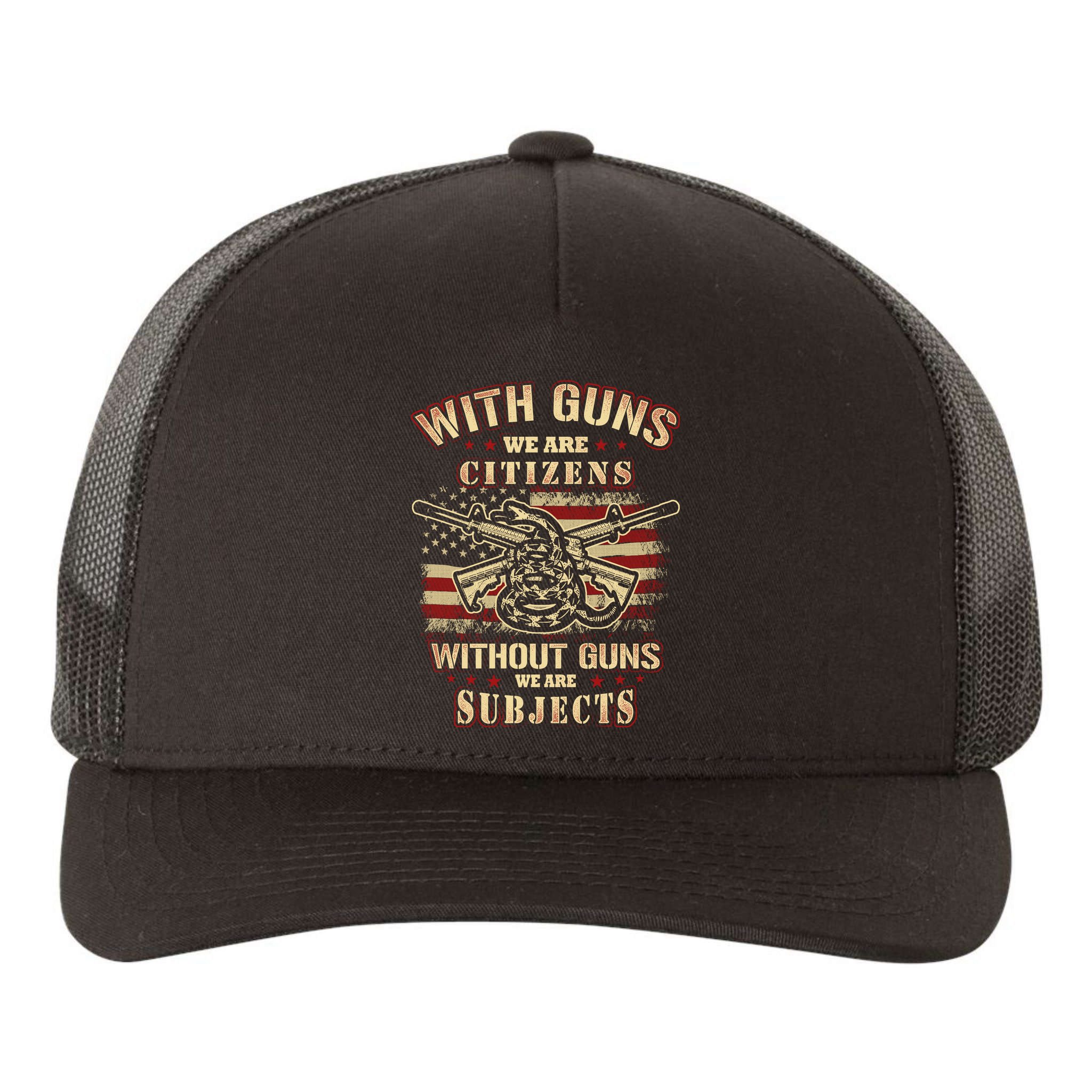 Second Amendment Conservative Gun Rights Yupoong Adult 5-Panel Trucker Hat