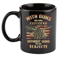 Second Amendment Conservative Gun Rights 11oz C Handle Ceramic Mug