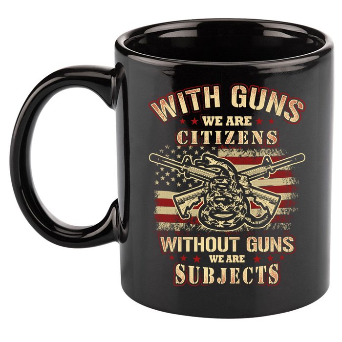Second Amendment Conservative Gun Rights 11oz C Handle Ceramic Mug