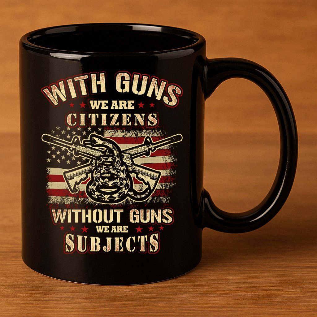 Second Amendment Conservative Gun Rights 11oz C Handle Ceramic Mug