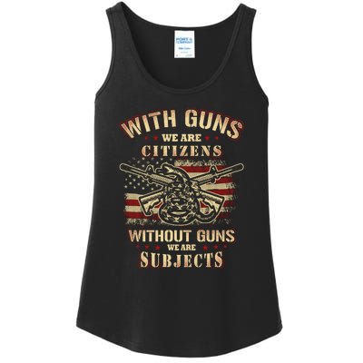 Second Amendment Conservative Gun Rights Ladies Essential Tank