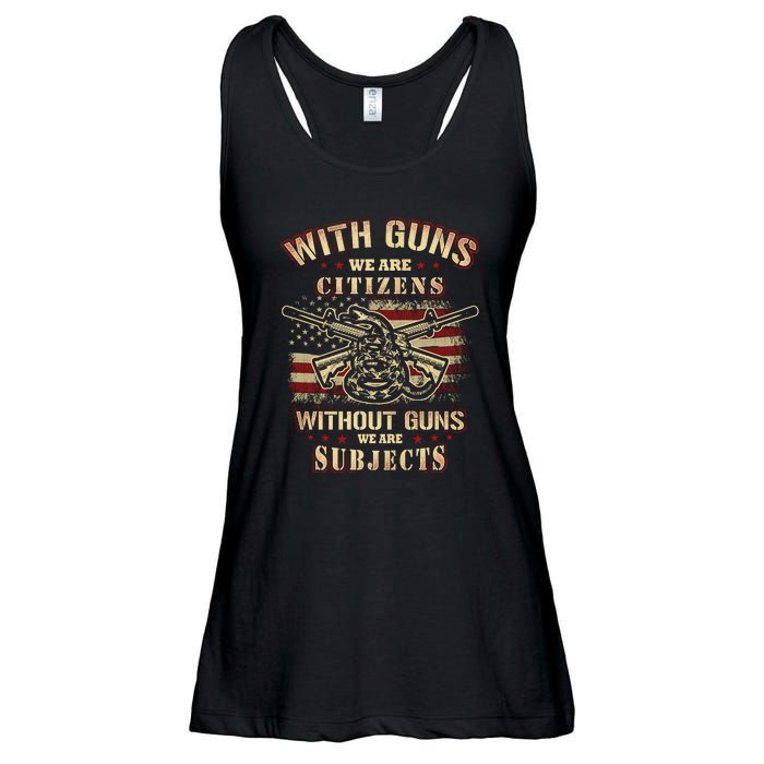 Second Amendment Conservative Gun Rights Ladies Essential Flowy Tank