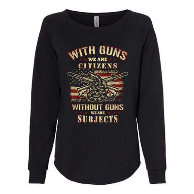 Second Amendment Conservative Gun Rights Womens California Wash Sweatshirt