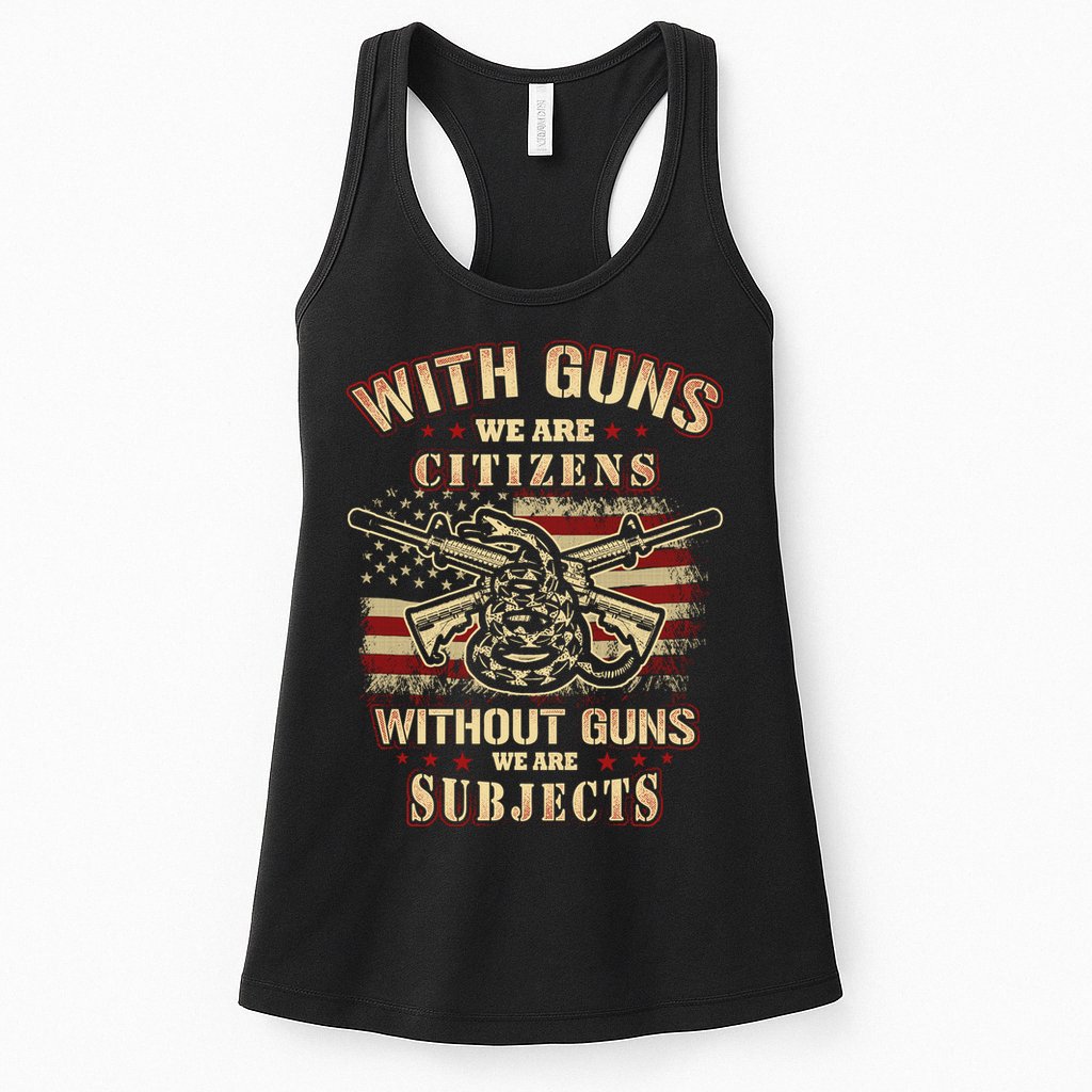 Second Amendment Conservative Gun Rights Womens Tank Top