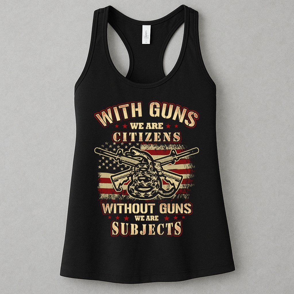 Second Amendment Conservative Gun Rights Womens Tank Top