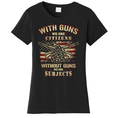 Second Amendment Conservative Gun Rights Women's T-Shirt