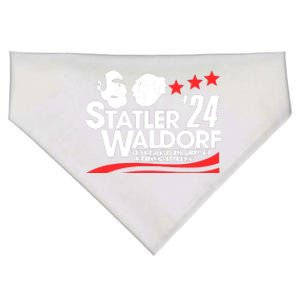 Statler And Waldorf For President 2024 USA-Made Doggie Bandana