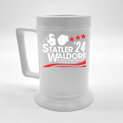 Statler And Waldorf For President 2024 Beer Stein