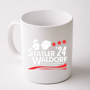 Statler And Waldorf For President 2024 Coffee Mug