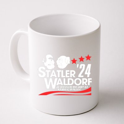 Statler And Waldorf For President 2024 Coffee Mug