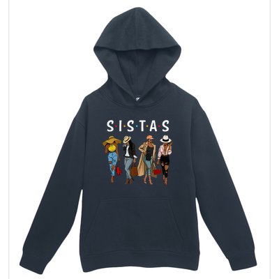 Sistas Afro Women Together Women Birthday Urban Pullover Hoodie