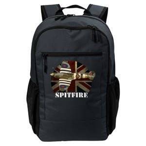 Spitfire Aircraft Ww2 Airplane Aeroplane War Plane Gift Daily Commute Backpack