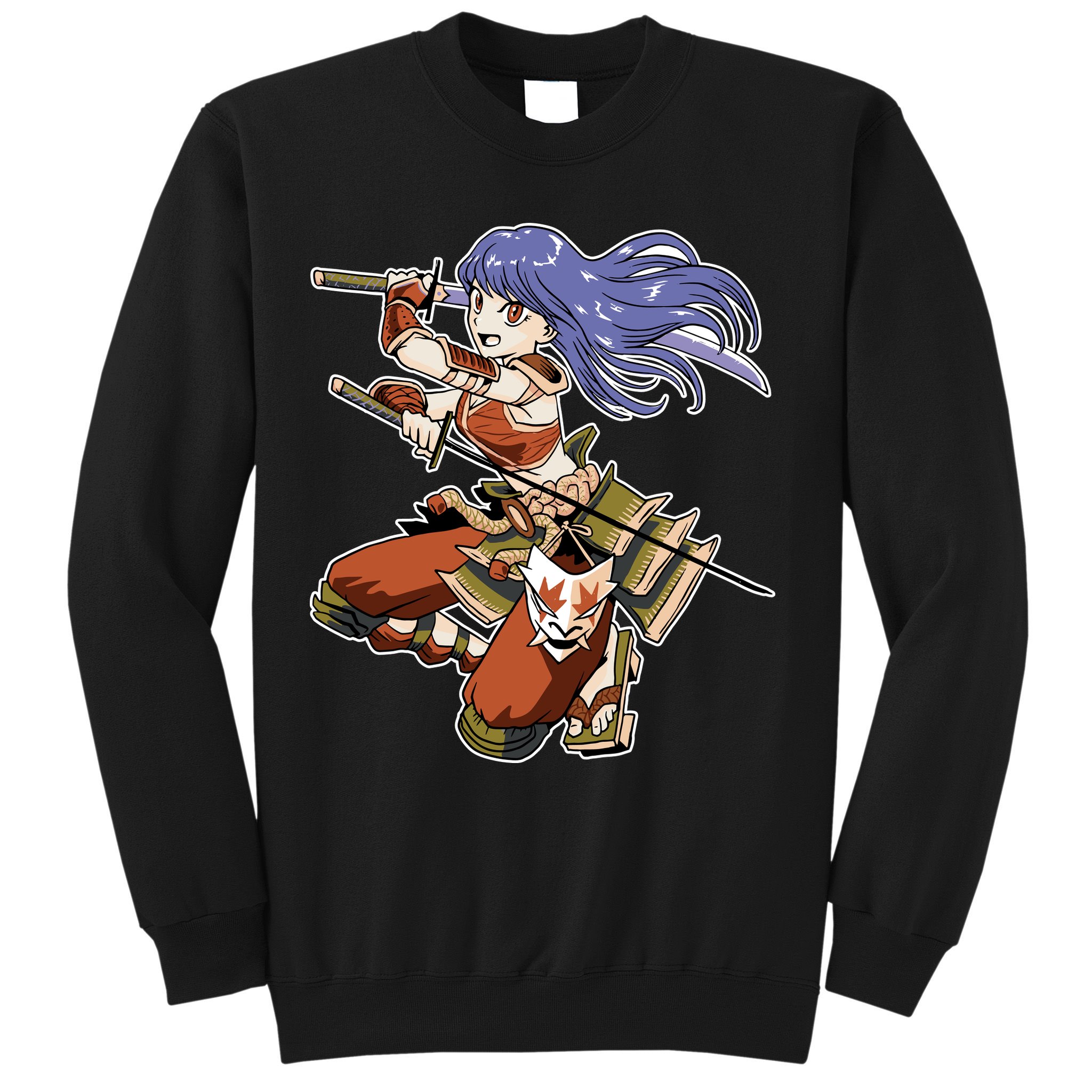 Samurai Anime Warrior Sweatshirt