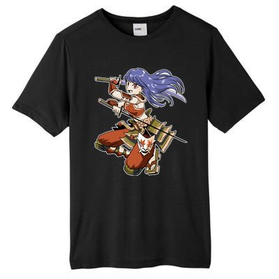 Samurai Anime Warrior Tall Fusion ChromaSoft Performance T-Shirt