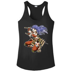 Samurai Anime Warrior Ladies PosiCharge Competitor Racerback Tank