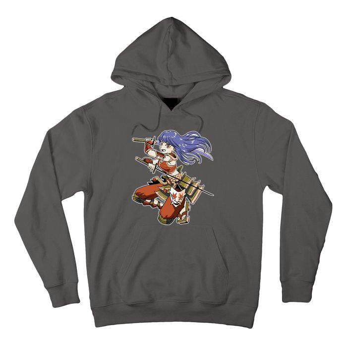 Samurai Anime Warrior Hoodie