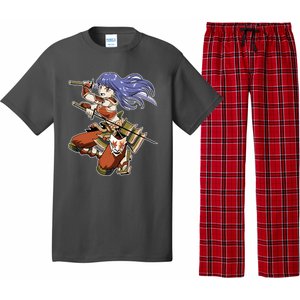 Samurai Anime Warrior Pajama Set