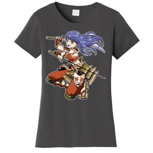 Samurai Anime Warrior Women's T-Shirt