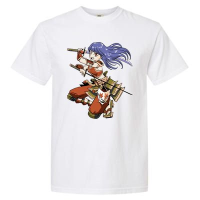 Samurai Anime Warrior Garment-Dyed Heavyweight T-Shirt