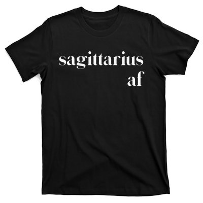 Sagittarius AF Wo Zodiac Birthday T-Shirt