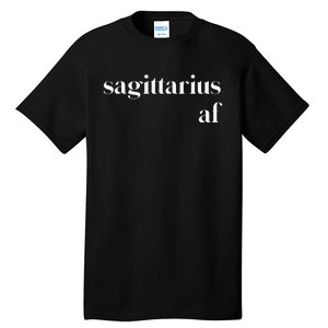 Sagittarius AF Wo Zodiac Birthday Tall T-Shirt