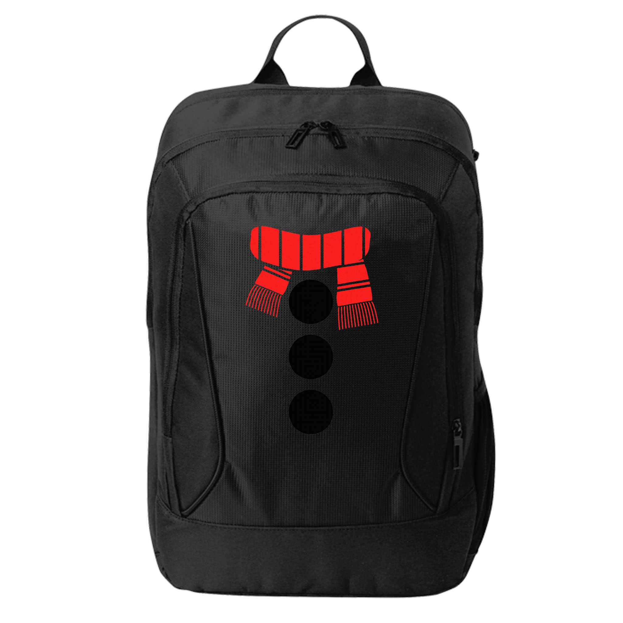 Snowman Adult White Snowman Costume City Backpack