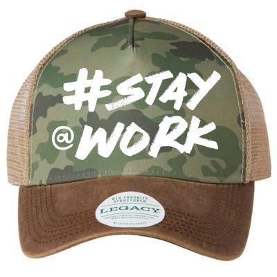 Stay At Work #Stayatwork Funny Elon Twitter Legacy Tie Dye Trucker Hat