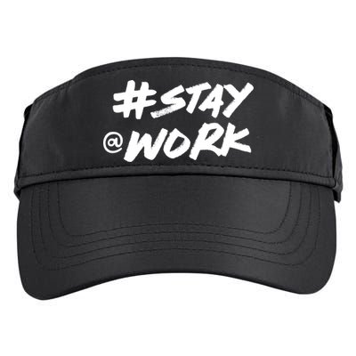 Stay At Work #Stayatwork Funny Elon Twitter Adult Drive Performance Visor