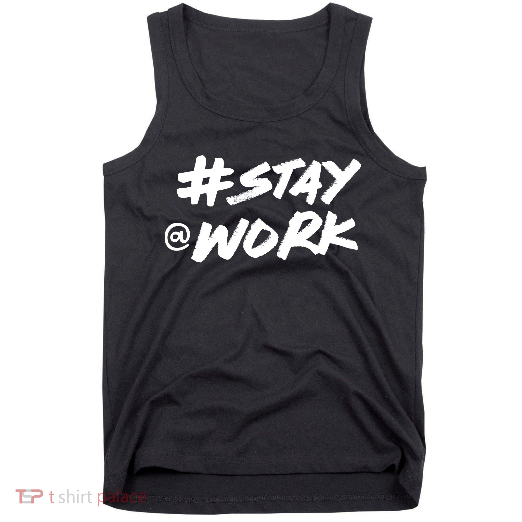 Stay At Work #Stayatwork Funny Elon Twitter Tank Top